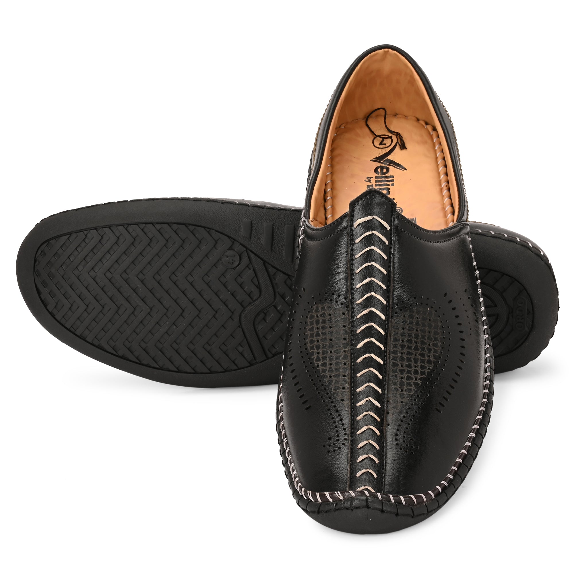 Vellinto SAHARA Cool Rjasthani Ethnic Juttis For Men ll Mojaris For Men