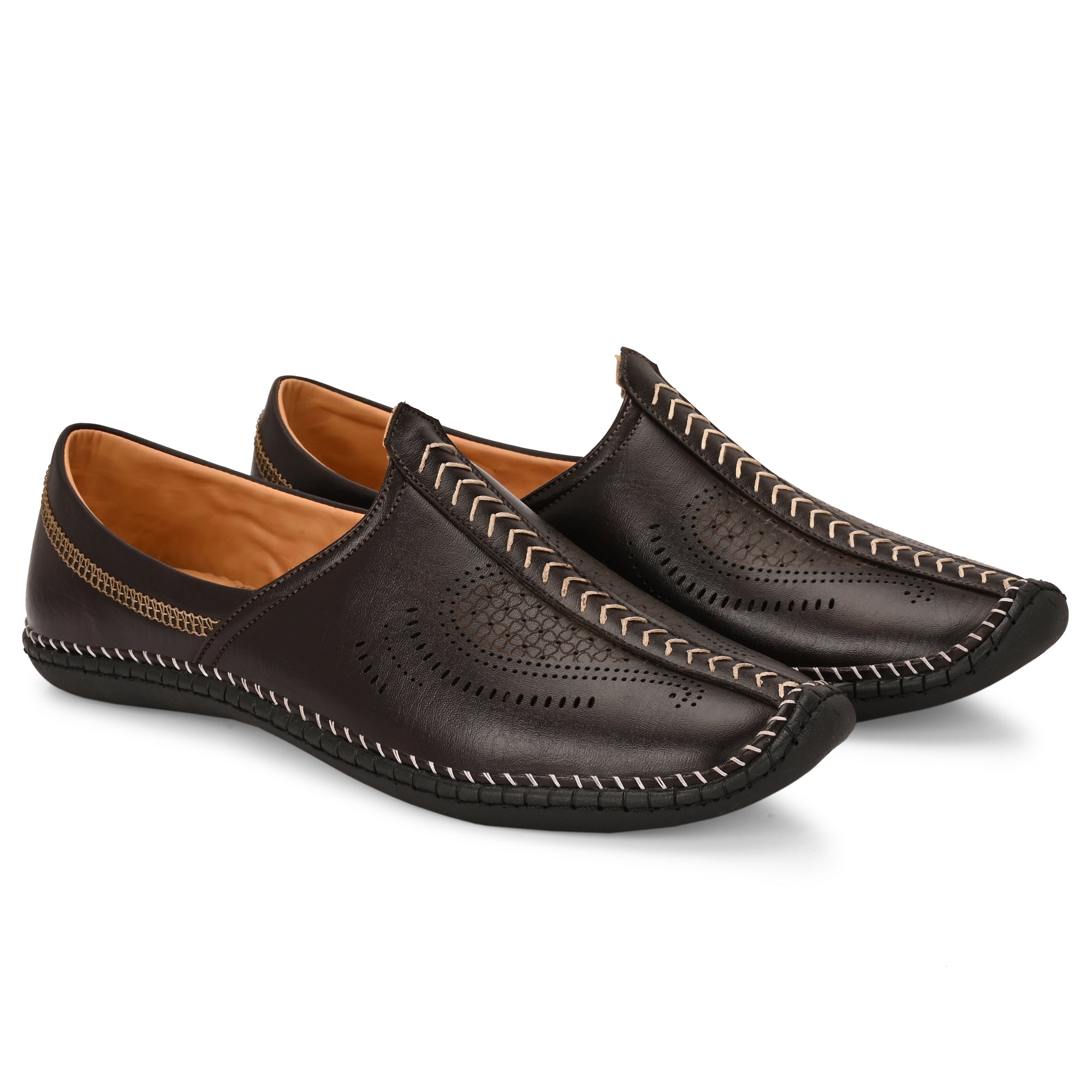 Vellinto SAHARA Cool Rjasthani Ethnic Juttis For Men ll Mojaris For Men