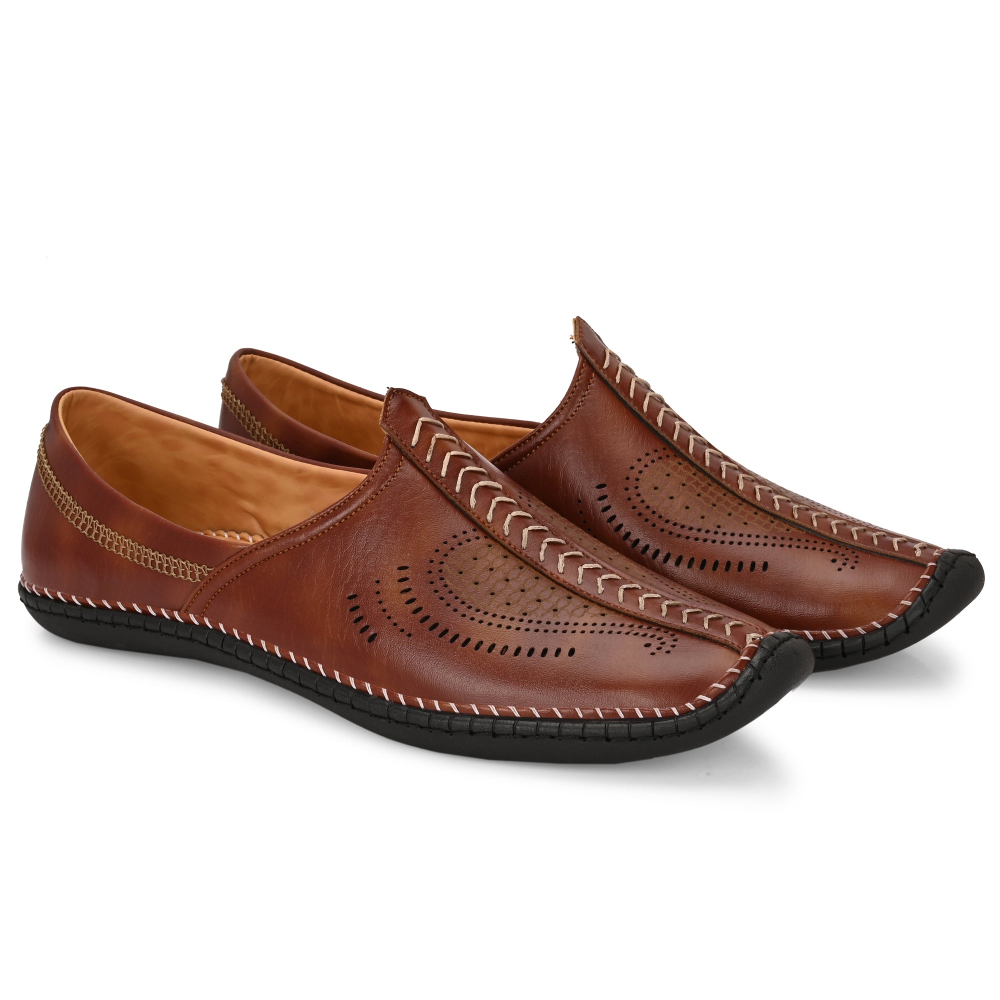 Vellinto SAHARA Cool Rjasthani Ethnic Juttis For Men ll Mojaris For Men