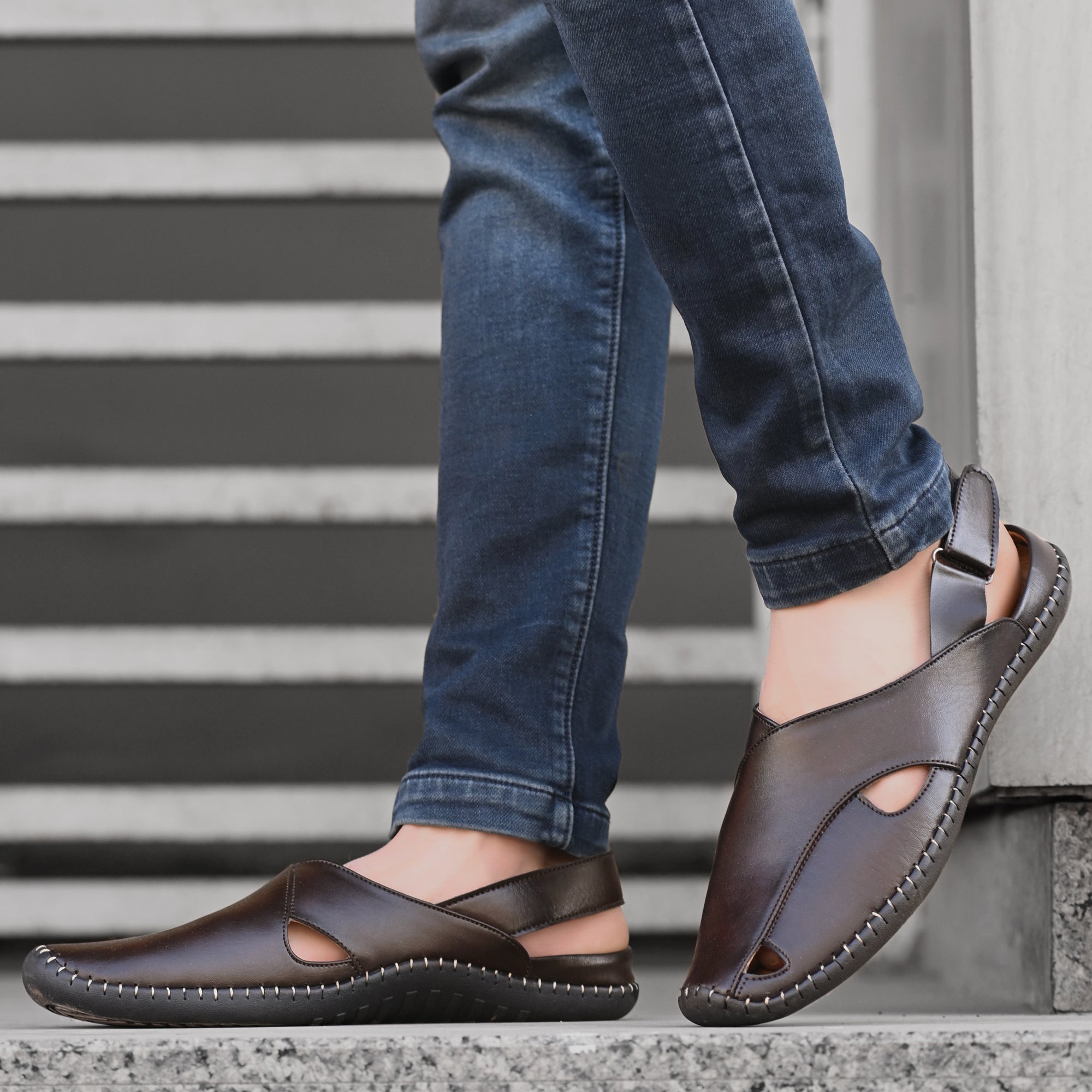 Vellinto RAJVEER Ethnic Sandal For Men