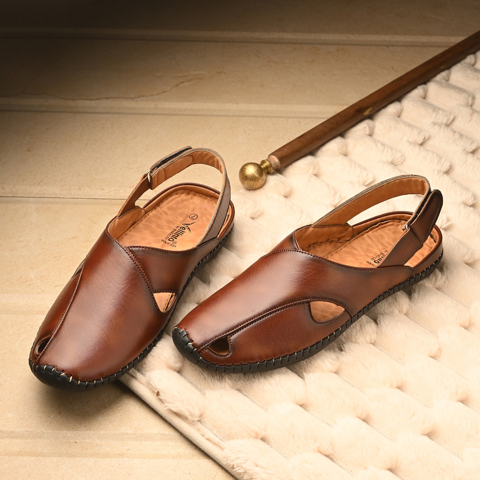 Vellinto RAJVEER Ethnic Sandal For Men