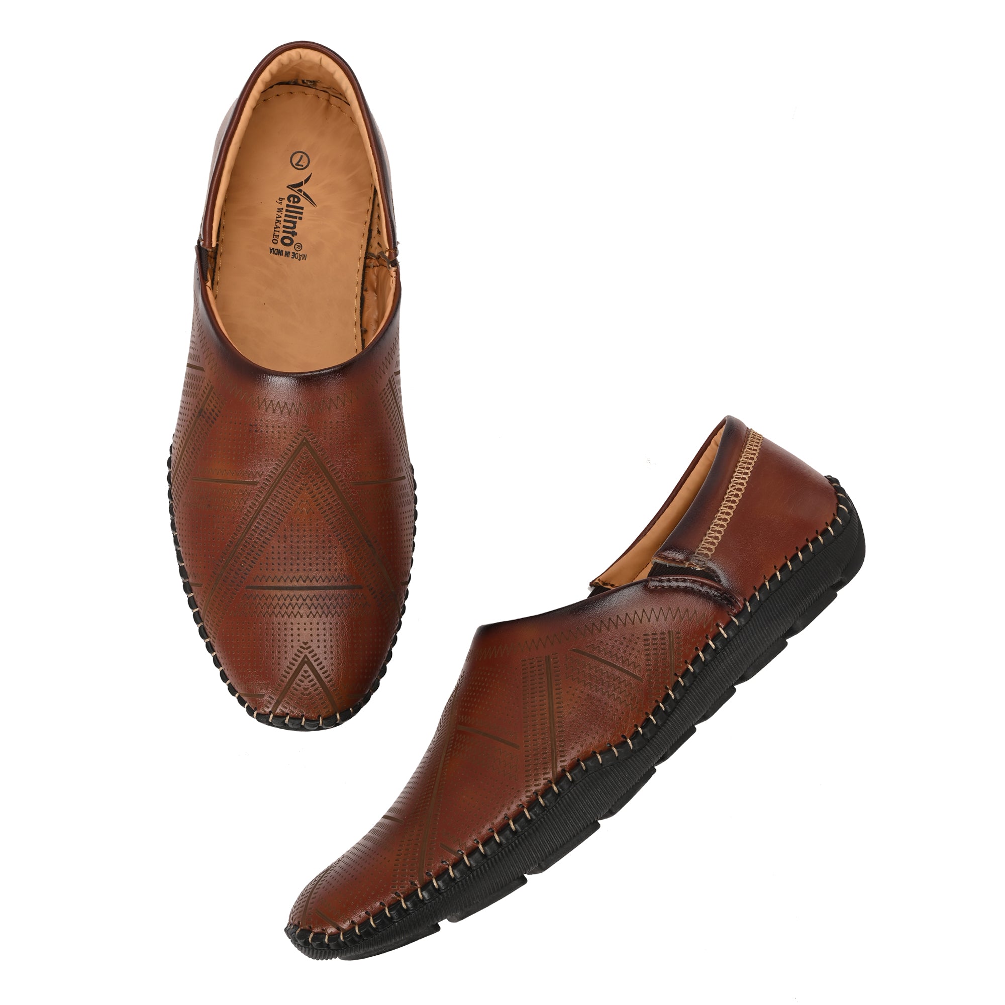 Vellinto KULDHARA Cool Rjasthani Ethnic Juttis For Men ll Mojaris For Men