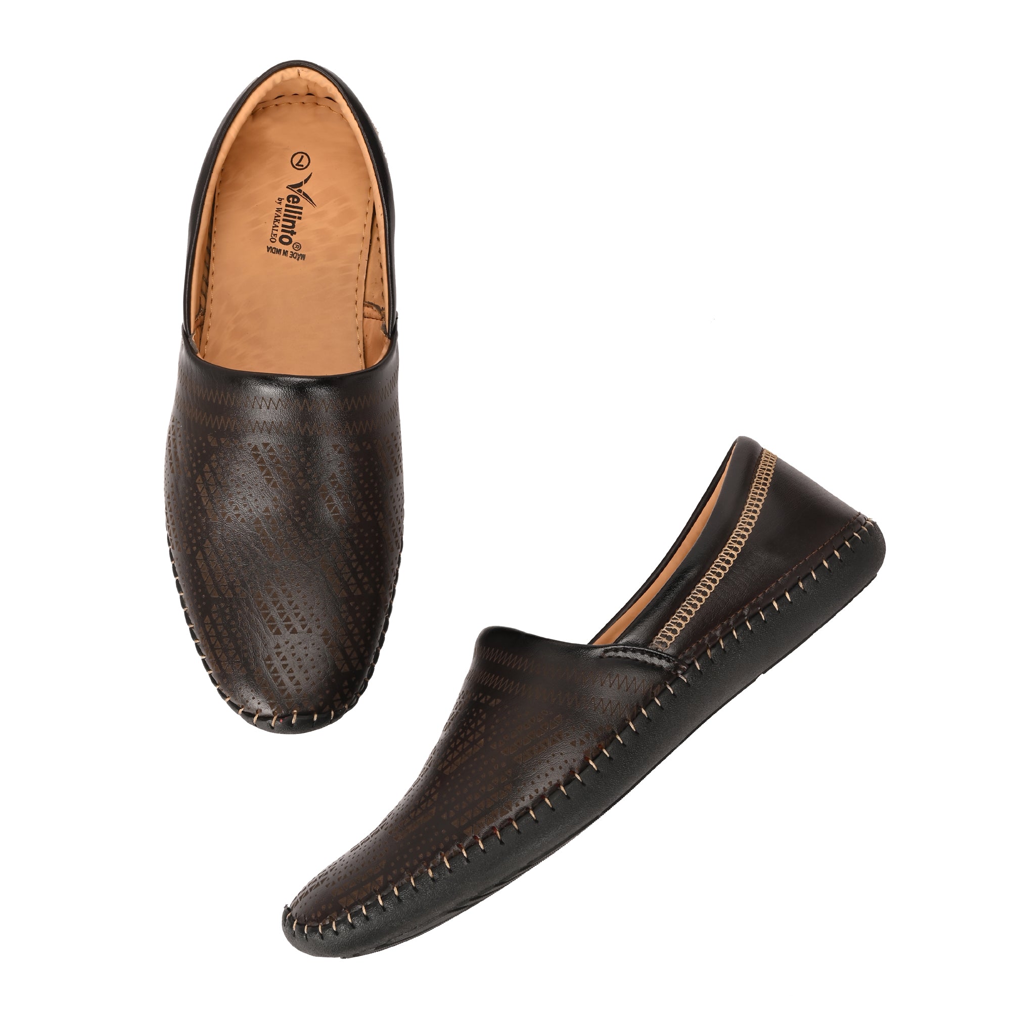 Vellitno OSIAN Cool Rajasthani Jutis For Men Mojaris For Men Nagra For Men Party Wear For Men