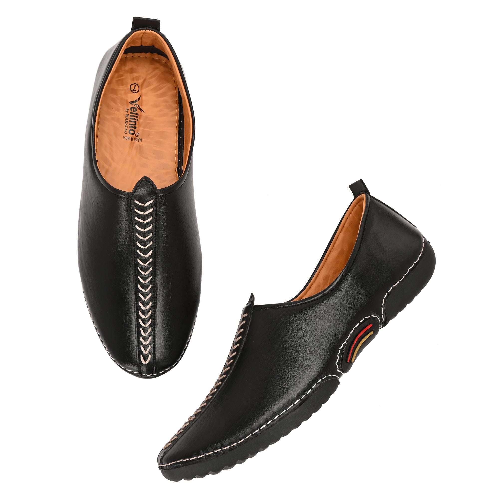 Vellinto Cool Vellinto VEERANG Rajasthani Jutis/ Mojaris/ Nagra For Men Corporate Casuals For Men