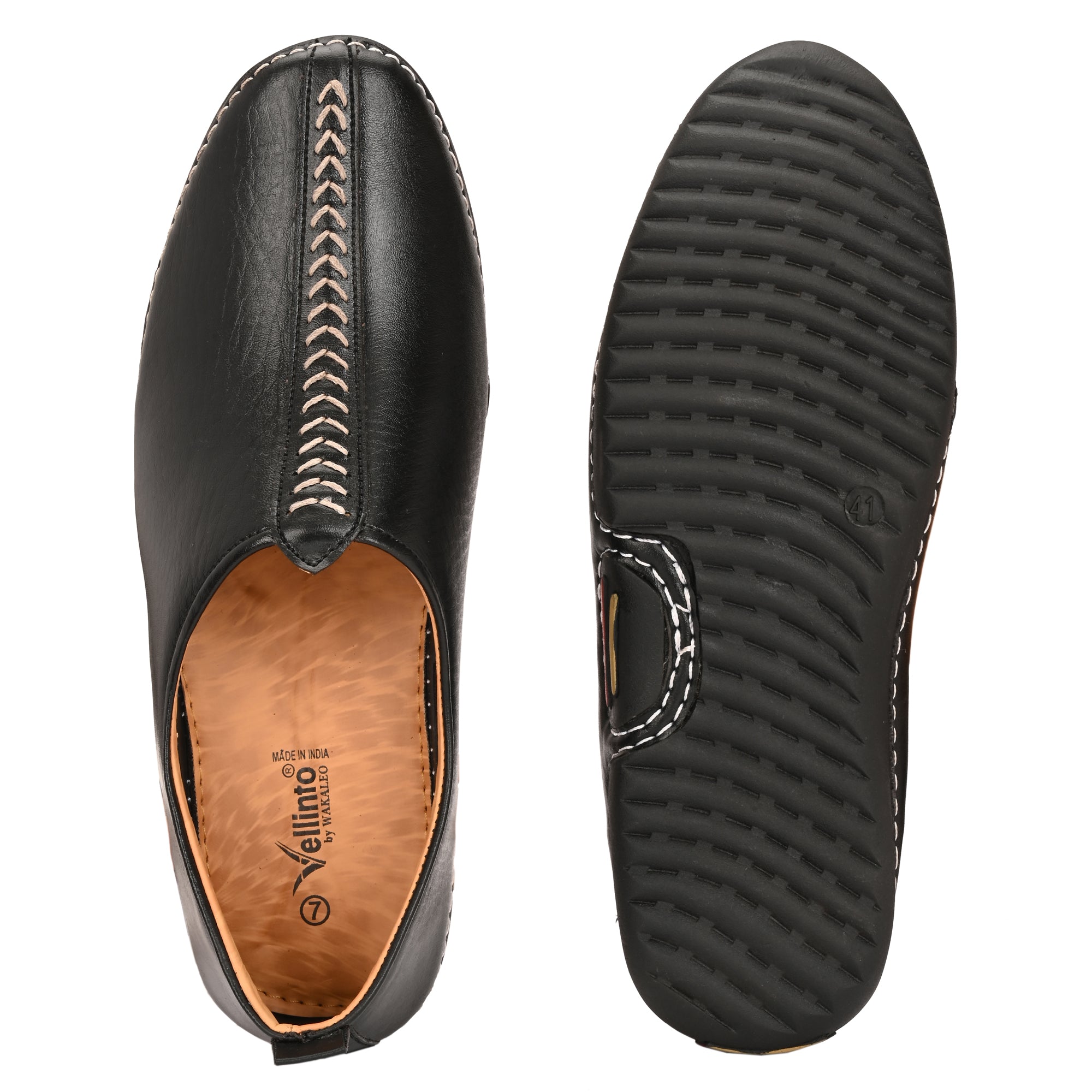 Vellinto Cool Vellinto VEERANG Rajasthani Jutis/ Mojaris/ Nagra For Men Corporate Casuals For Men