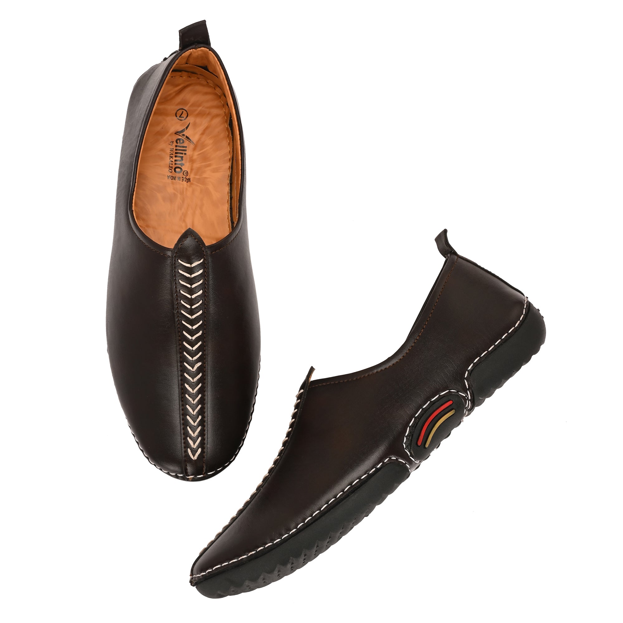 Vellinto Cool Vellinto VEERANG Rajasthani Jutis/ Mojaris/ Nagra For Men Corporate Casuals For Men
