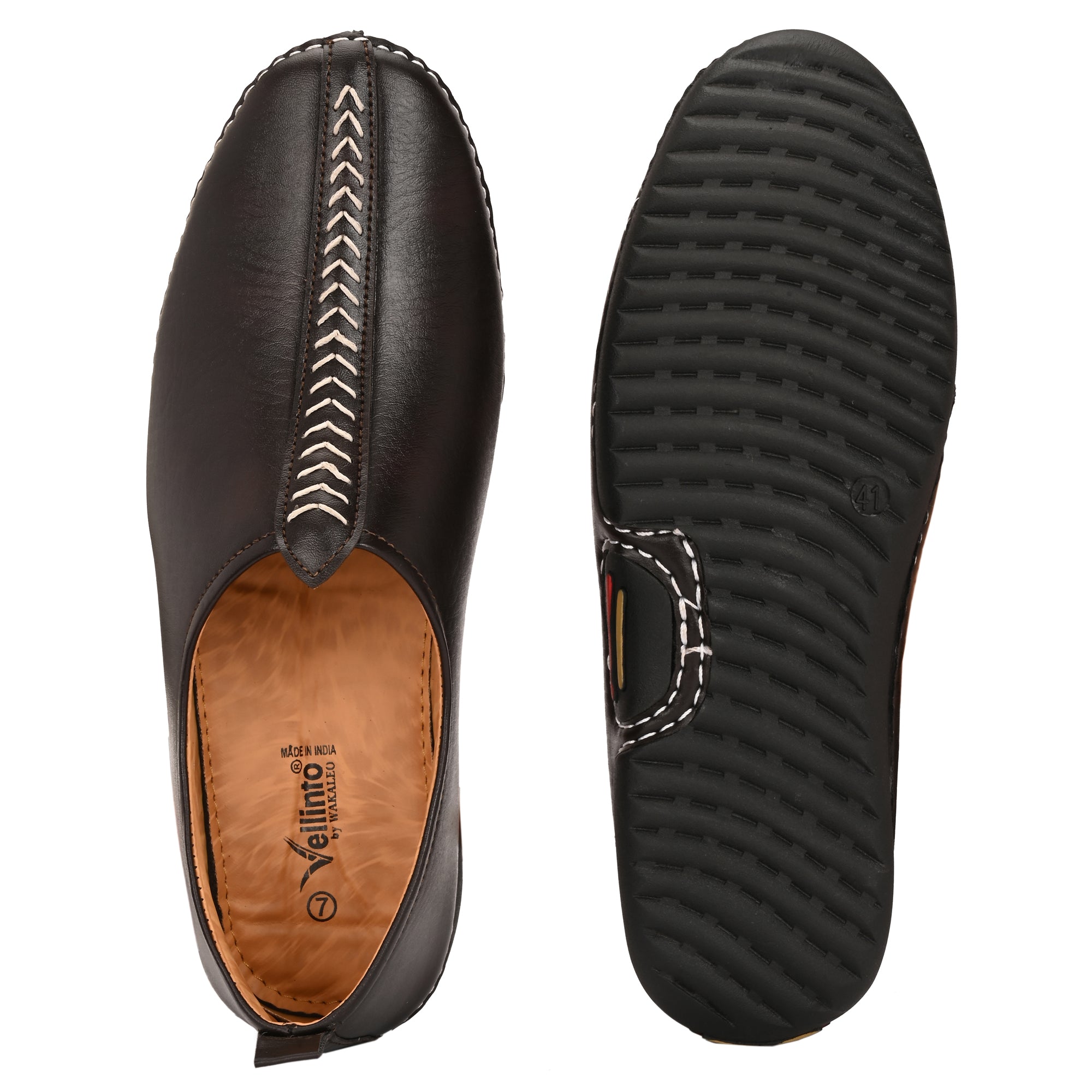 Vellinto Cool Vellinto VEERANG Rajasthani Jutis/ Mojaris/ Nagra For Men Corporate Casuals For Men