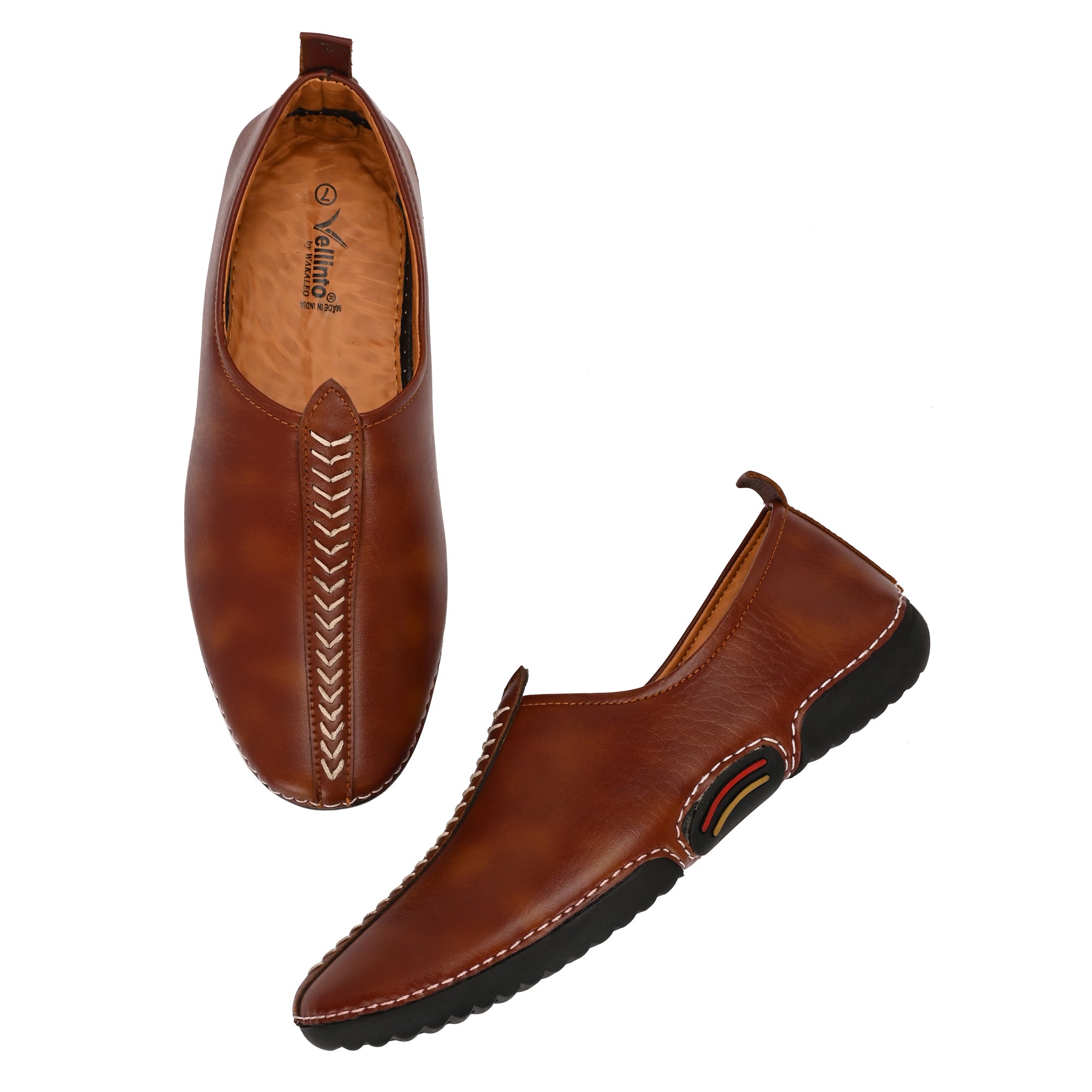 Vellinto Cool Vellinto VEERANG Rajasthani Jutis/ Mojaris/ Nagra For Men Corporate Casuals For Men