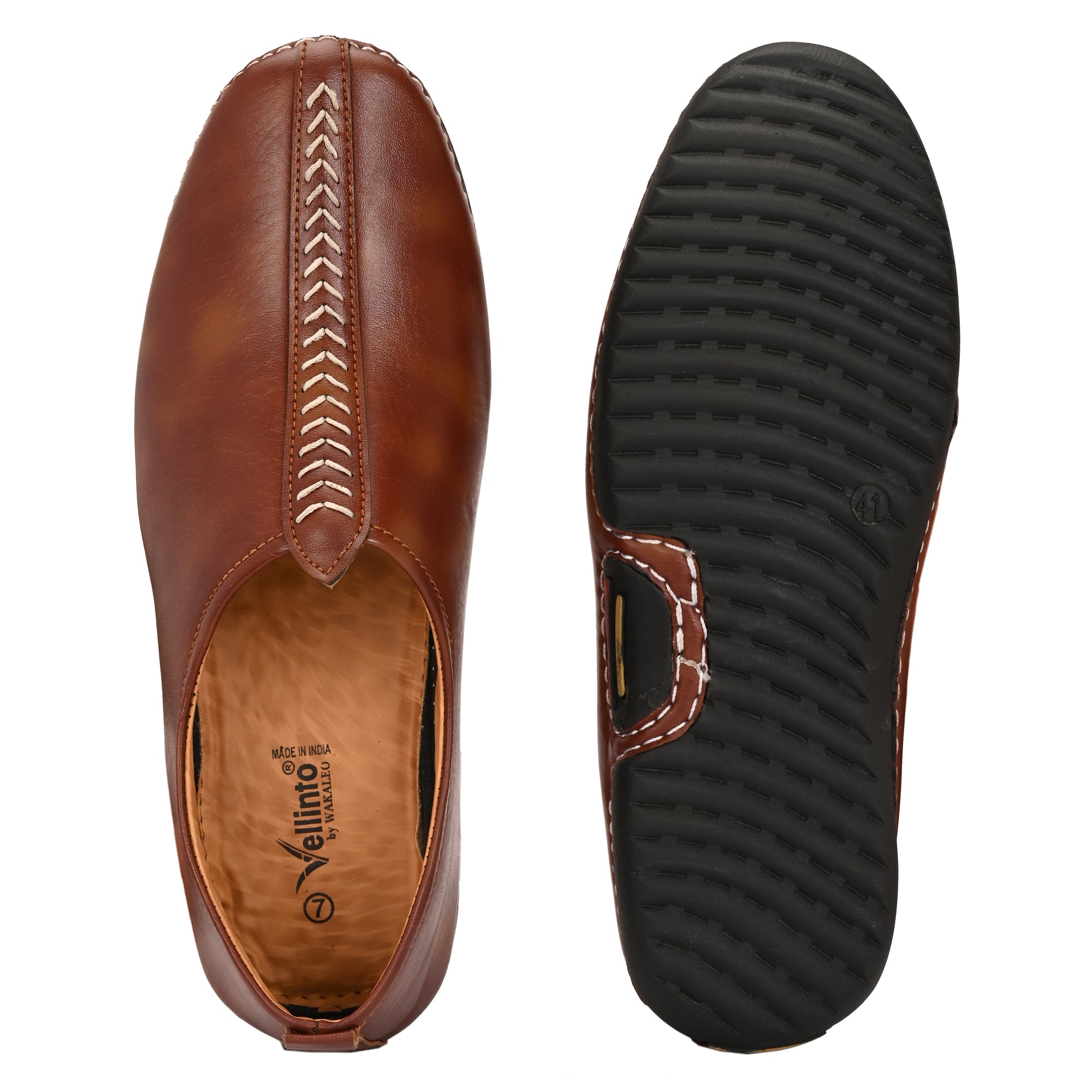 Vellinto Cool Vellinto VEERANG Rajasthani Jutis/ Mojaris/ Nagra For Men Corporate Casuals For Men