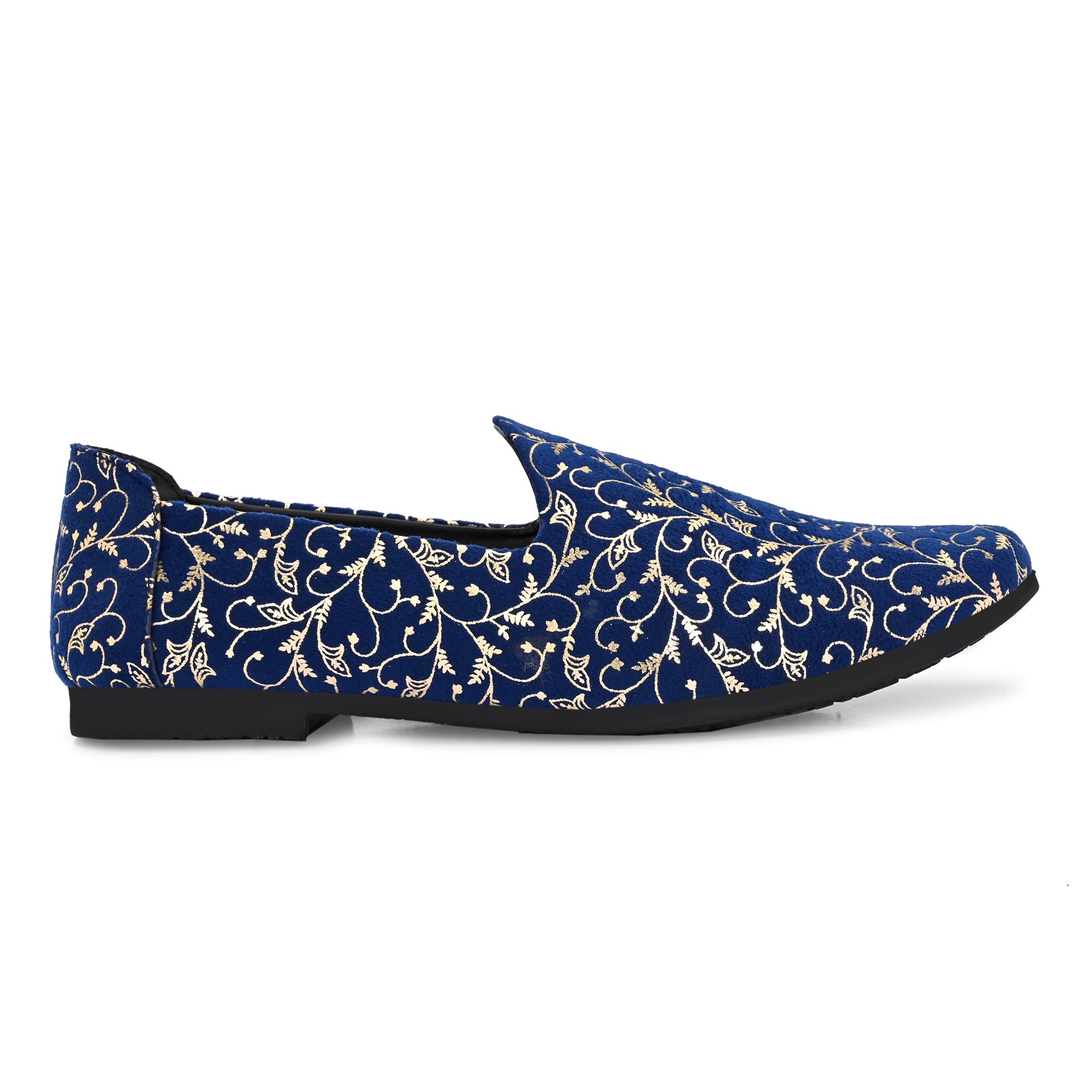 Vellinto ellinto SAMRAT Party Wear Royal Look Mojaris Juttis Slip On For Men Espadrilles For Men