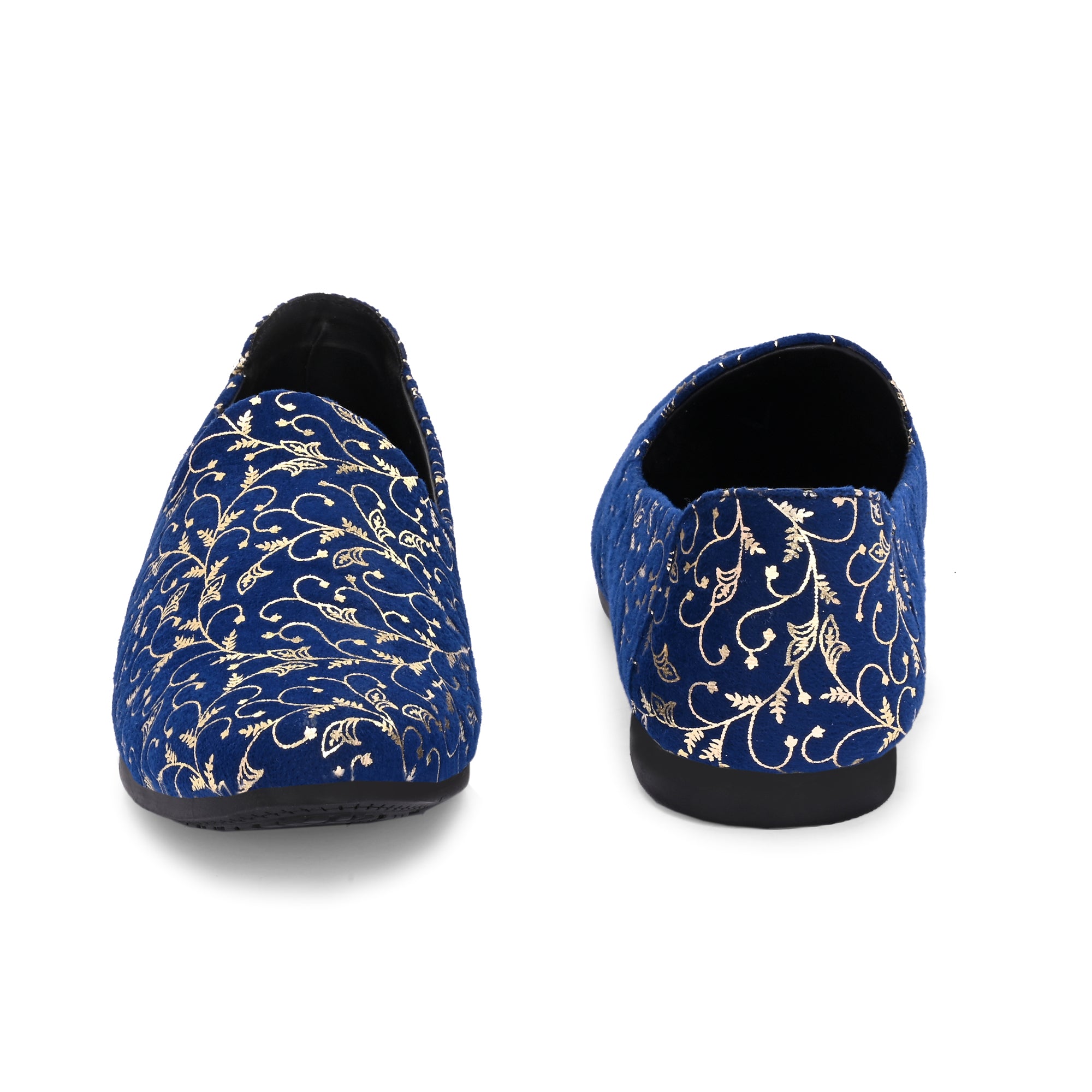 Vellinto ellinto SAMRAT Party Wear Royal Look Mojaris Juttis Slip On For Men Espadrilles For Men