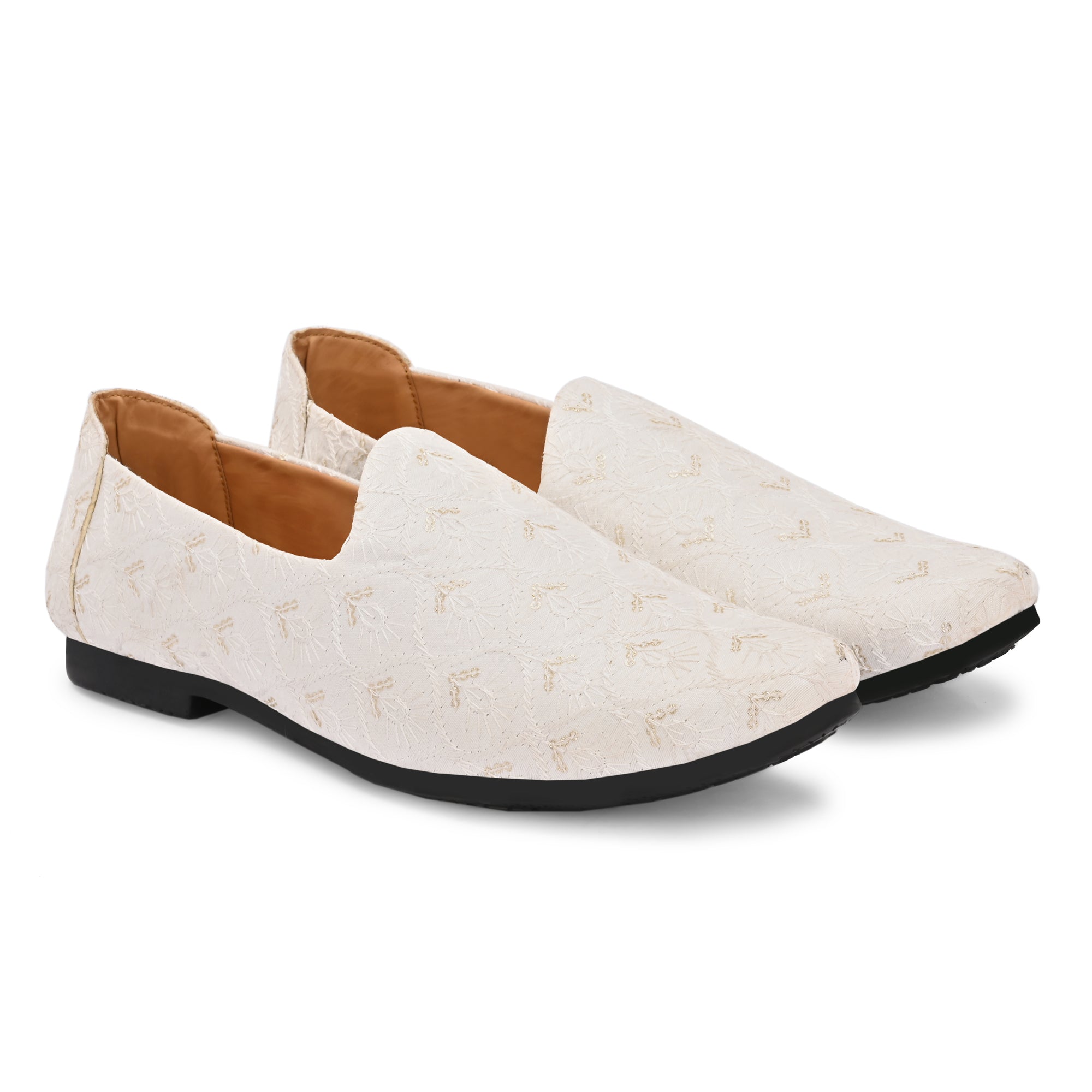 Vellinto Vellinto ZARIYA Party Wear Royal Look Mojaris Juttis Slip On For Men Espadrilles For Men