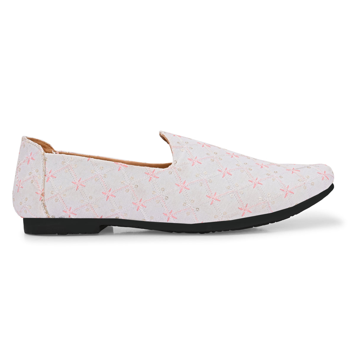 Vellinto Vellinto RESHAM Party Wear Royal Look Mojaris Juttis Slip On For Men Espadrilles For Men