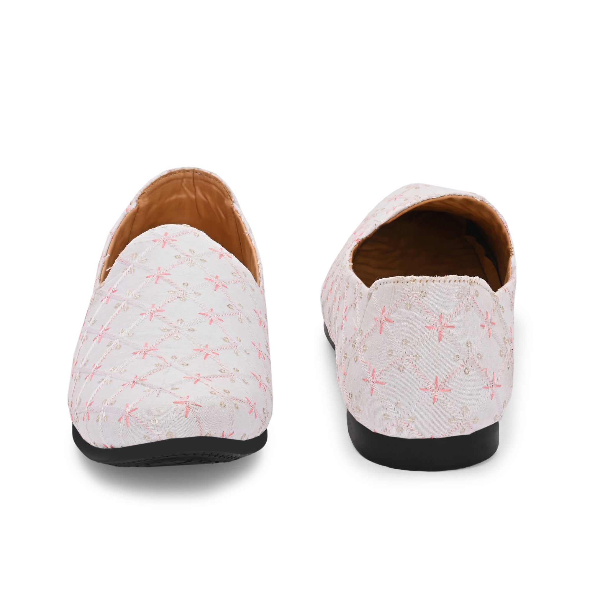 Vellinto Vellinto RESHAM Party Wear Royal Look Mojaris Juttis Slip On For Men Espadrilles For Men