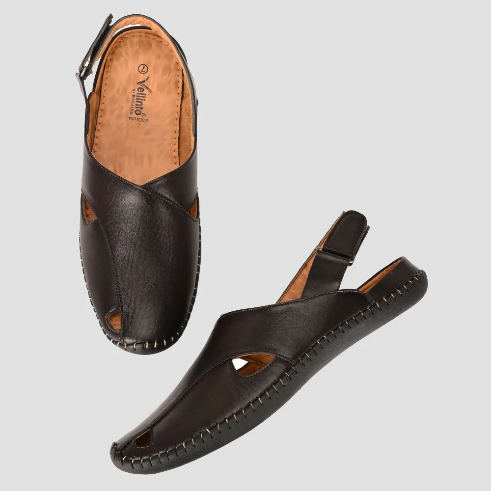 Vellinto RAJVEER Ethnic Sandal For Men